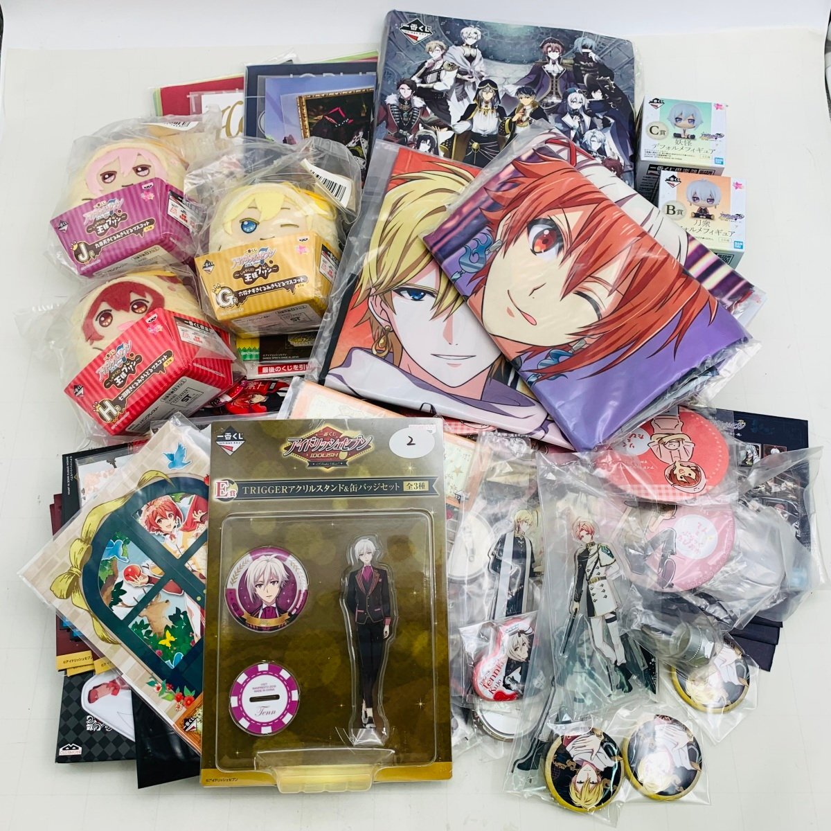 新品★アイナナ【逢坂壮五】一番くじ★ラバーマスコット★2点セット 新品☆アイナナ【逢坂壮五】一番くじ☆ラバーマスコット☆2点
