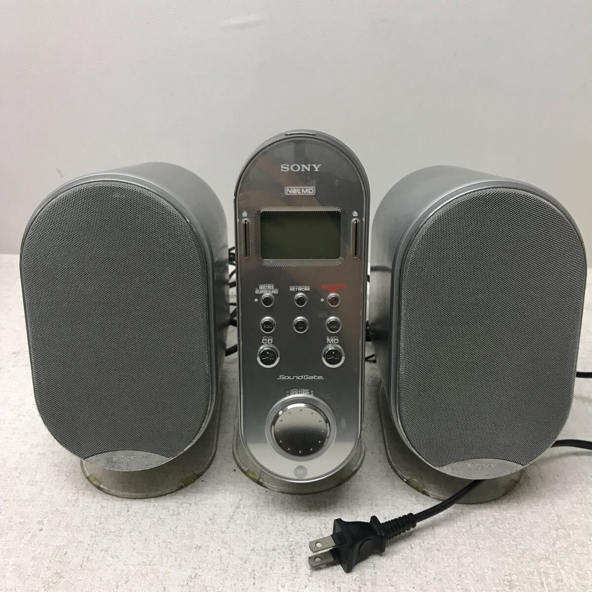 限定版 SONY SoundGate LAM-Z05シルバー ミニコンポ（配線補修済】SONY ラジオ・コンポ