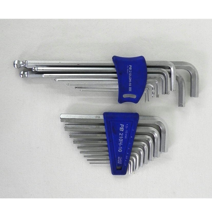 PBピービー ボール付六角レンチセット ロングパックナシ 212LDH-10 PBピービー ボール付六角レンチセット ロングパックナシ 212ZLH-12