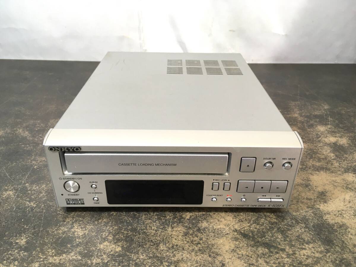 ONKYO TA-680 オンキョー ステレオカセットデッキ 当時物