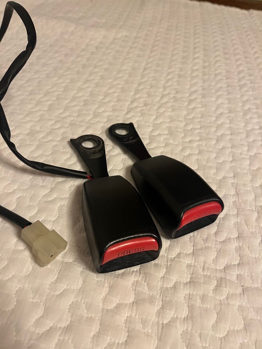 マツダ ロードスター NA6CE シートベルトキャッチ 左右セット 内装品  