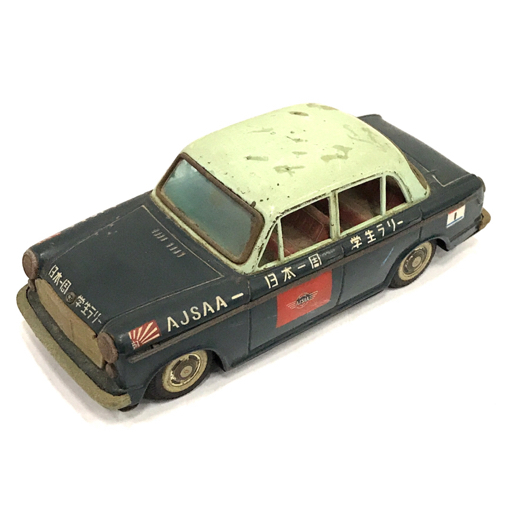 希少 ダットサン ブリキ AJSAA 学生ラリー ブリキ 全長約21cm 現状品 希少 ダットサン ブリキ AJSAA 学生ラリー ブリキ 全長約21cm 現状品