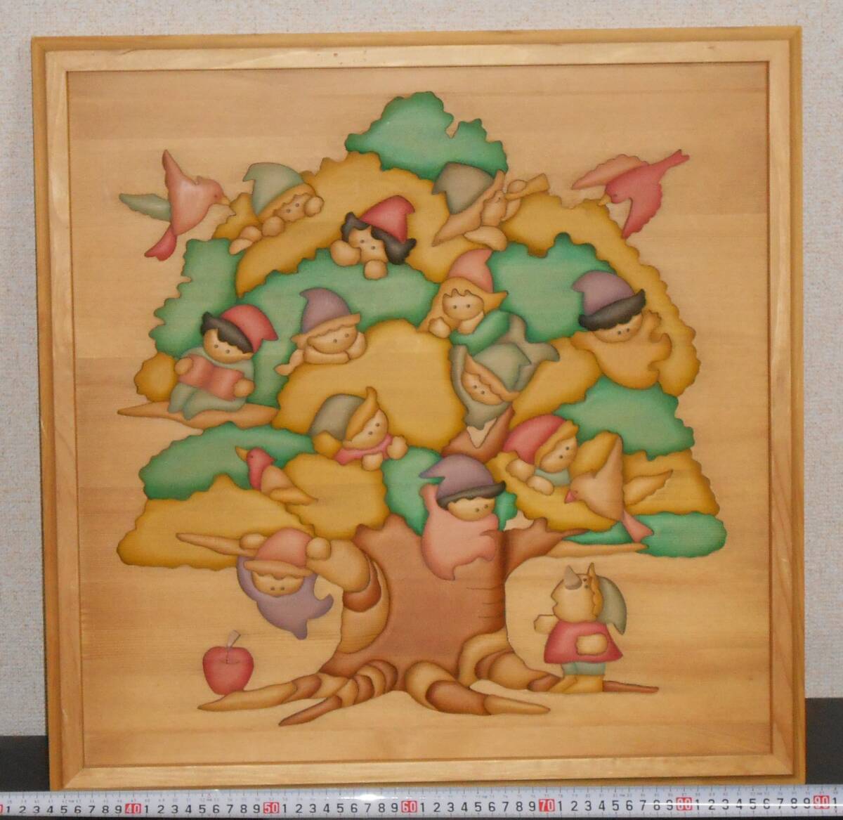 キタモク 北見木材KITAMOKU 木製 特大パズル アート 北海道 壁掛け