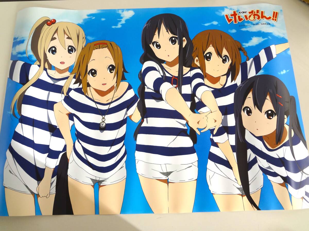 けいおん！ B2ポスター 未使用】即決！☆けいおん！☆B2サイズ☆ポスター☆京アニ☆平沢 唯