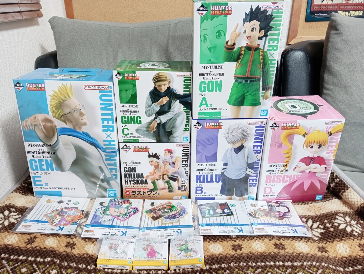 ☆ HUNTER×HUNTERハンター×ハンター 下敷き、ミニ下敷 まとめて