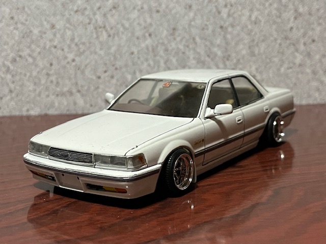 全体的に状態が悪い】1/24 GX81マークⅡ？クレスタ？チェイサー？完成