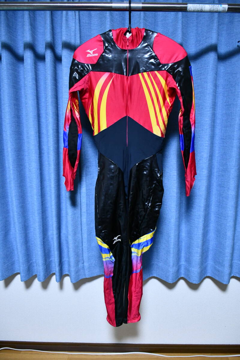 MIZUNO - スピードスケートワンピース（ラバー） mizuno ミズノ ワンピース スピードスケート ラバー L（未使用品