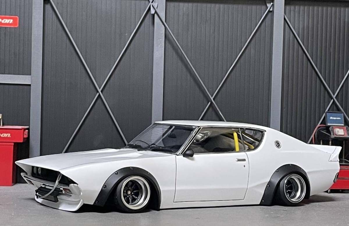 1/18 IG ケンメリ☆新品カスタム☆ロングノーズ仕様 1⁄18