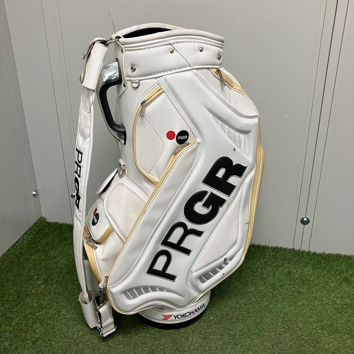 PRGR/プロギア ゴルフ ボストンバッグ【アイボリー】新品！ ゴルフ用