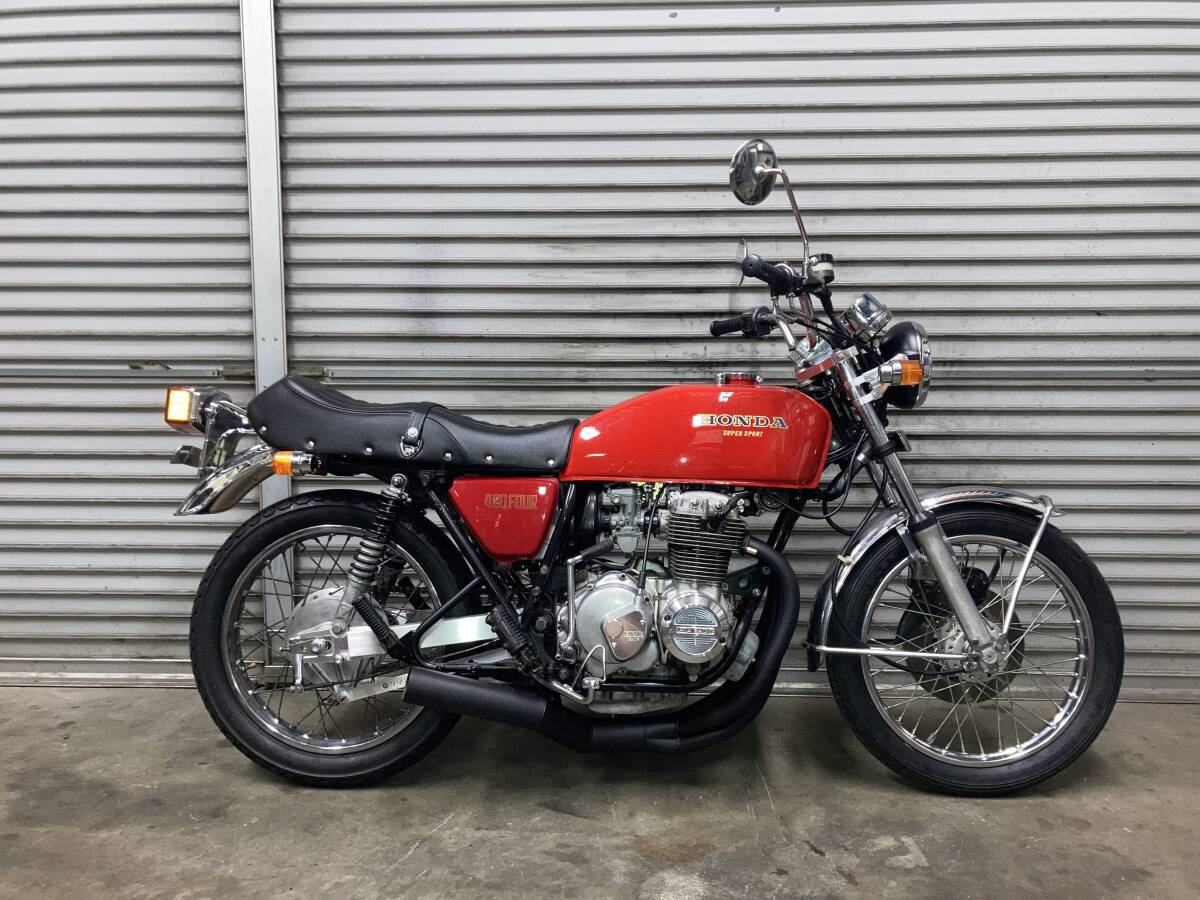 CB400F メッキ フロント フェンダー/リプロパーツ 純正 対応