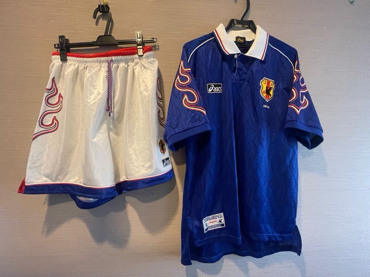 PUMA サッカー日本代表 炎 ユニフォーム 美品 PUMA サッカー日本代表 炎 ユニフォーム 美品