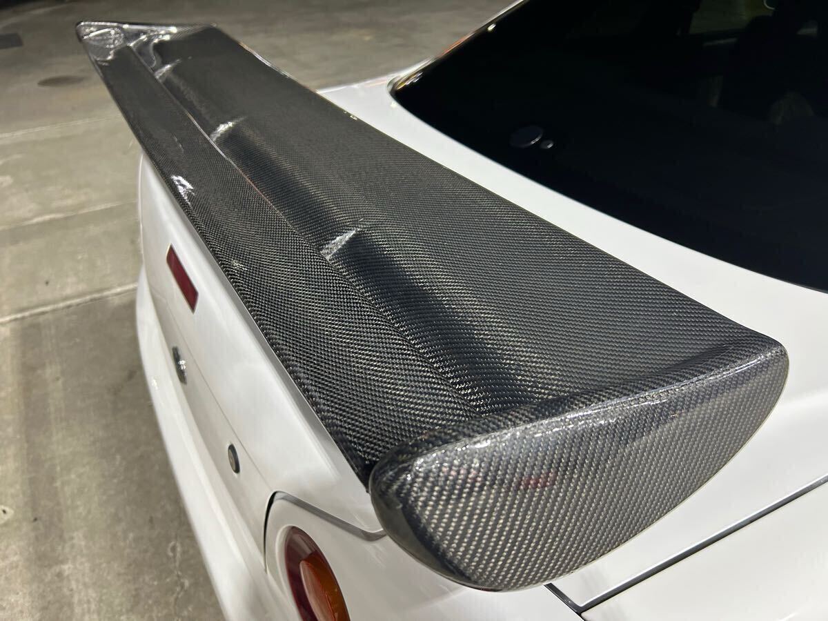 R34 スカイライン GT-R 純正 デザイン リヤウイング FRP 汎用 トランク 