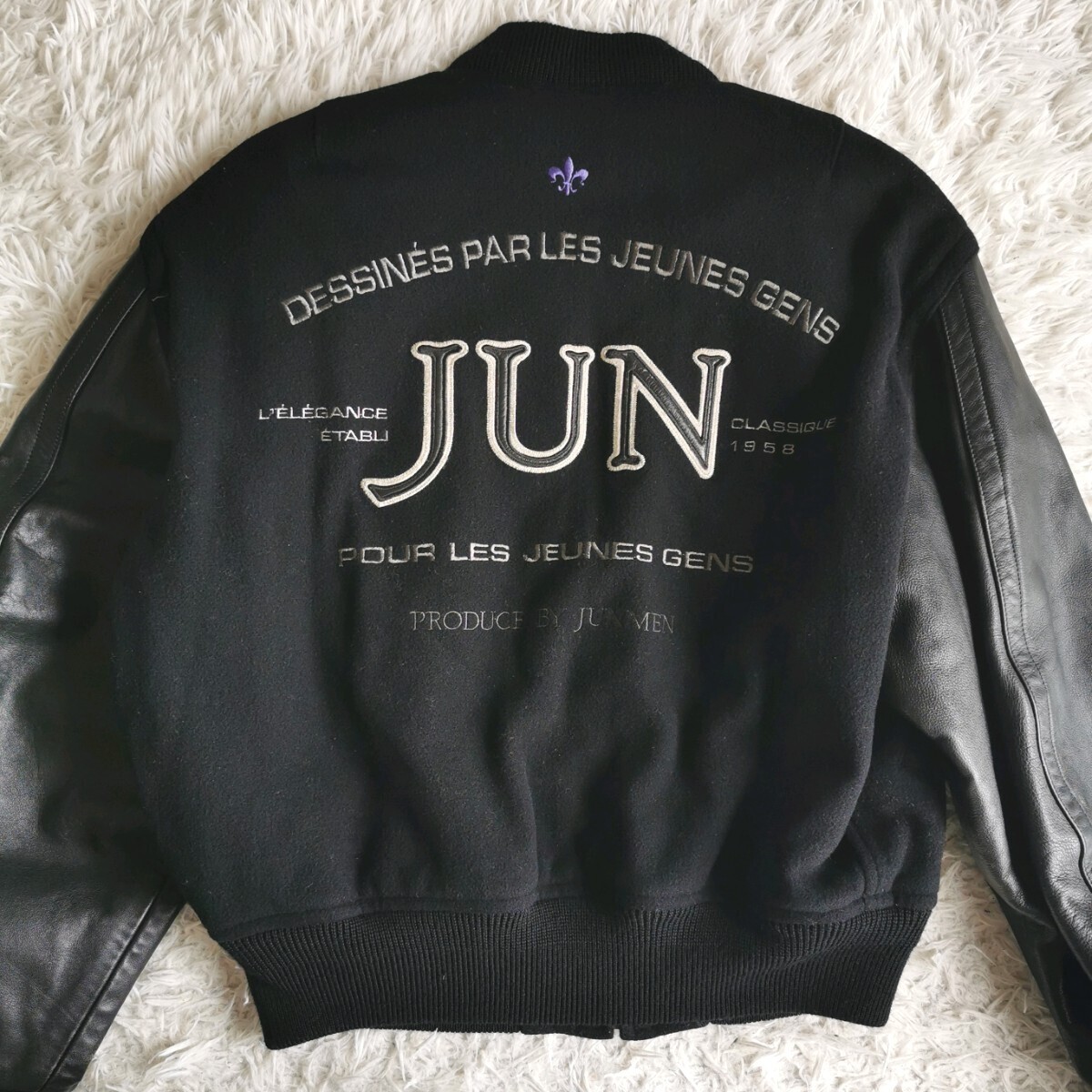 90s JUN MEN ジュンメン レザー　スタジャン 90s JUN MEN ジュンメン レザー スタジャン（JUNMEN ジュンメン