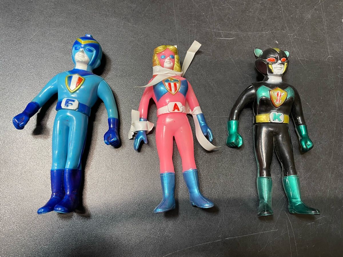 バトルフィーバーJ ミスアメリカ ソフビ ポピー