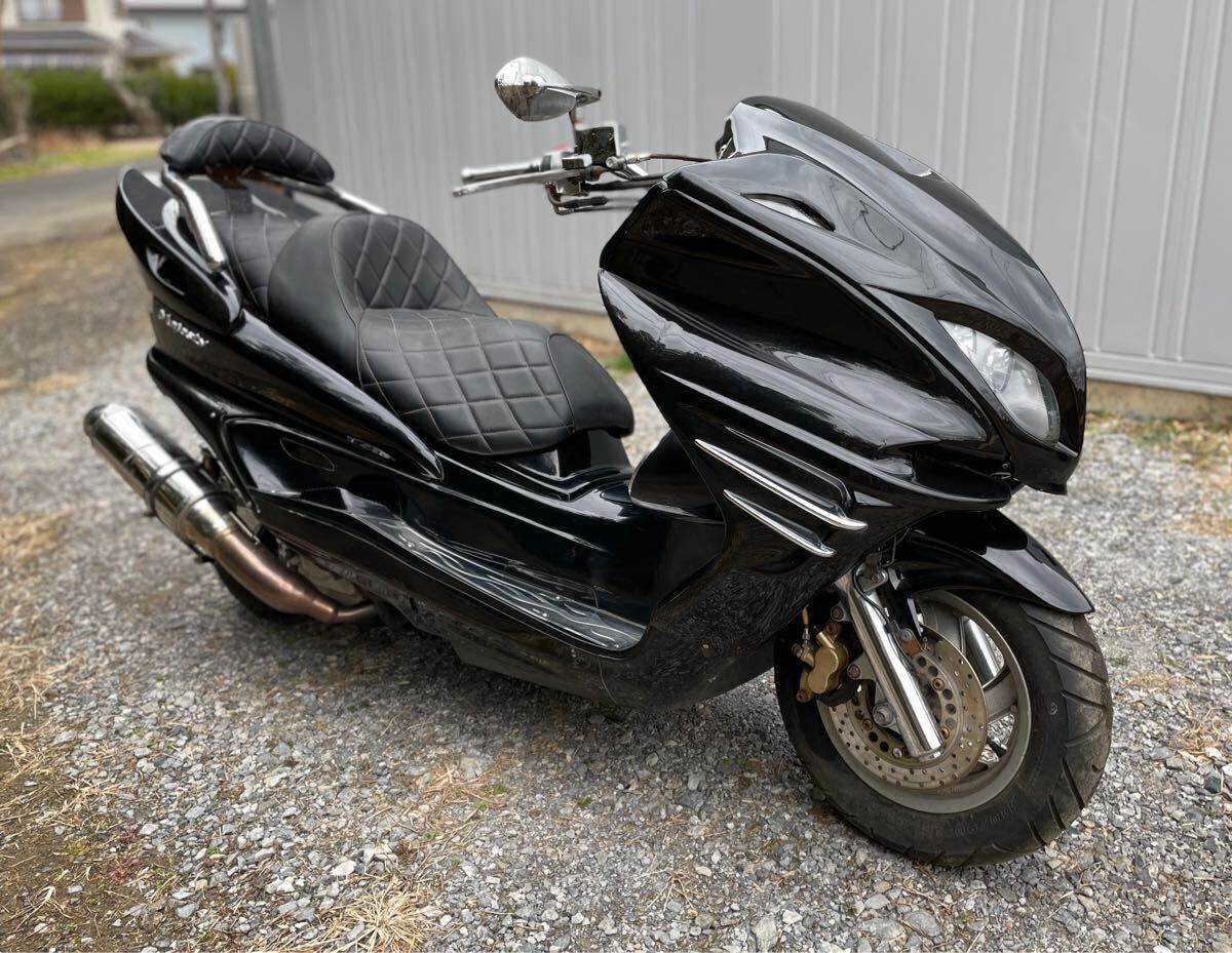 YAMAHA・マグザム・フルカスタム・スピーカー付き・エアロ・全国