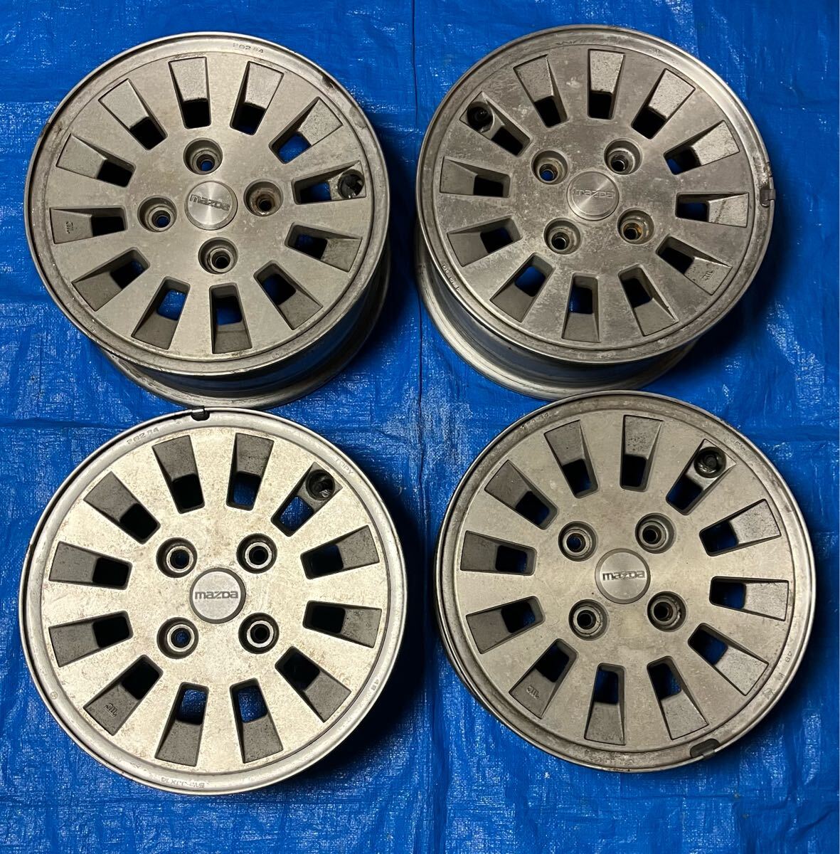 ７本　スポーク　★14×6J ET38 PCD100/114.3 4H 4本★　希少　超軽量　RALLY　ラリー　スポコン　Racing　sports　コンパクト カー　等に 希少 ]キッズレーシング 14⁄ 6J ⁄＋38 pcd100⁄114.3 - メルカリ