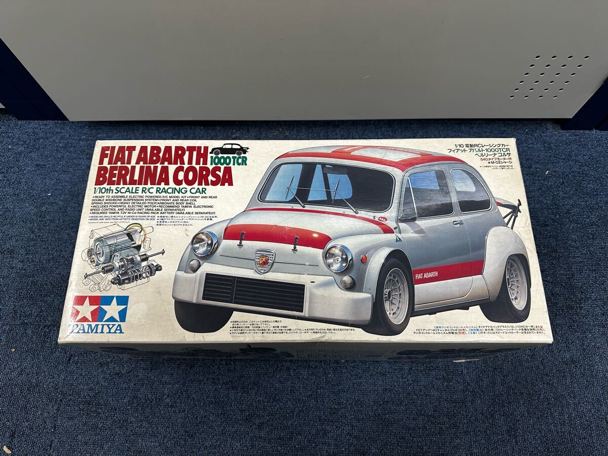 タミヤ 1/10 電動RC FF レーシングカー アバルト500 アセット