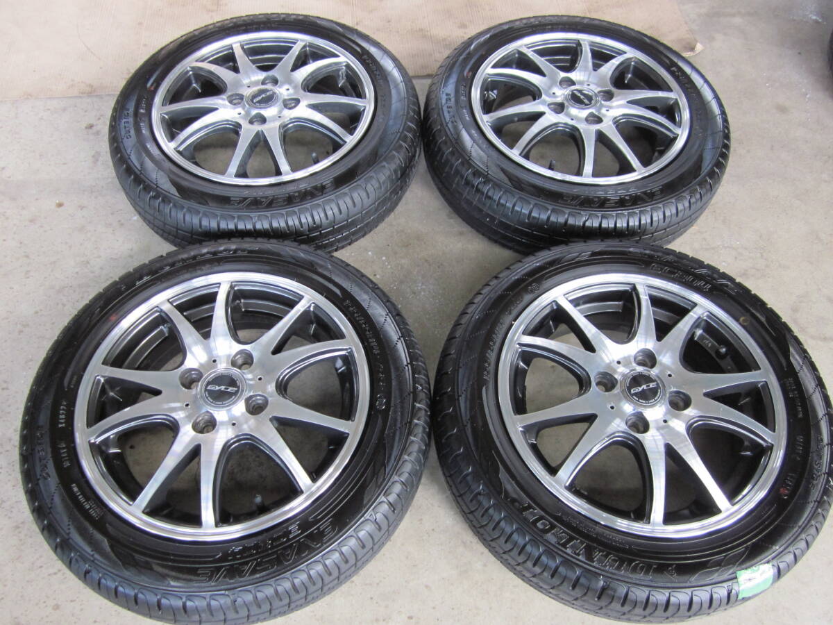 ブラックポリッシュ ブラポリ 18インチ アルミホイールセット