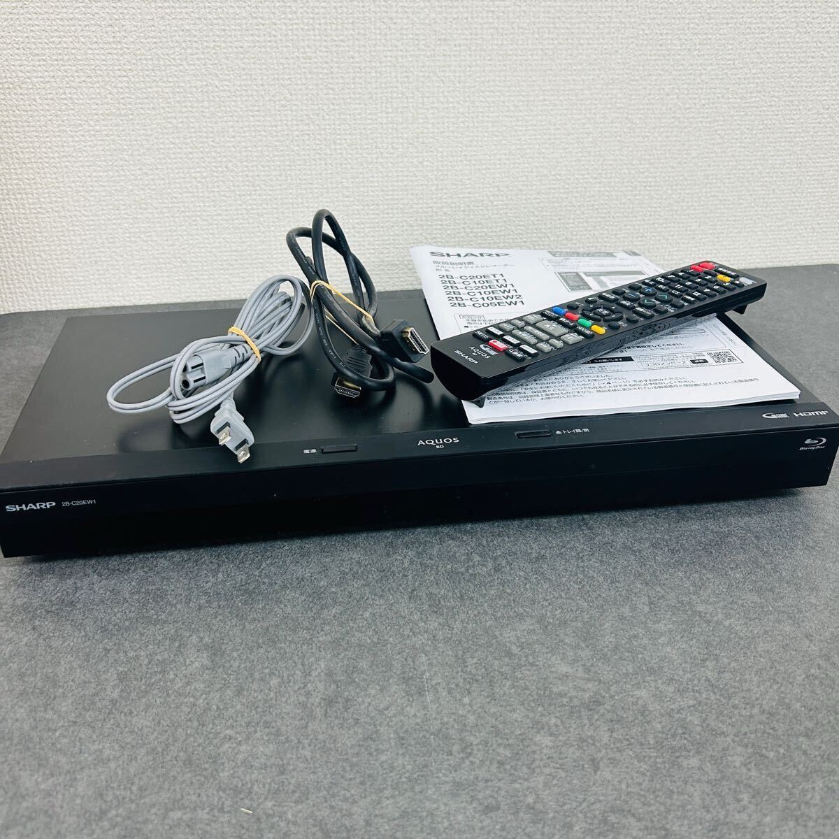シャープAQUOSブルーレイレコーダー2B-C10EW2中古品 2B-C05EW1 （シャープAQUOSブルーレイレコーダー2B-C10EW2中古品