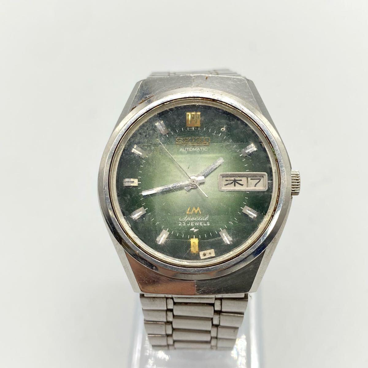SEIKO LM スペシャル 23石 自動巻き時計 5206-6100 ジャンク セイコー ロードマチック スペシャル 5206-6100 グラデーション