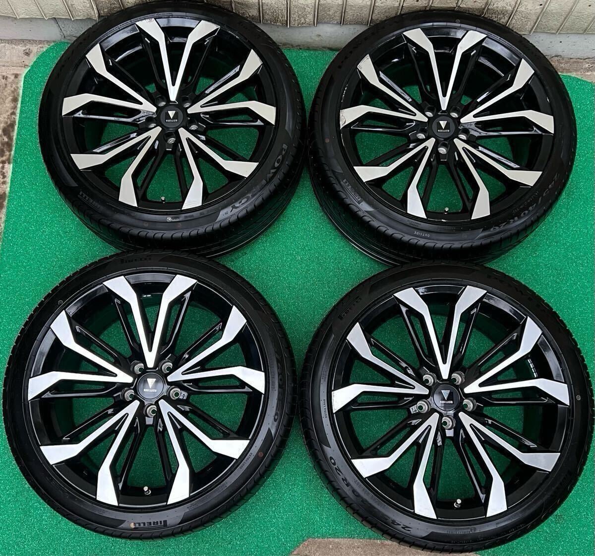 美品ガリ傷無し レクサス RX Fスポーツ 純正 20×8J+30 アルファード 美