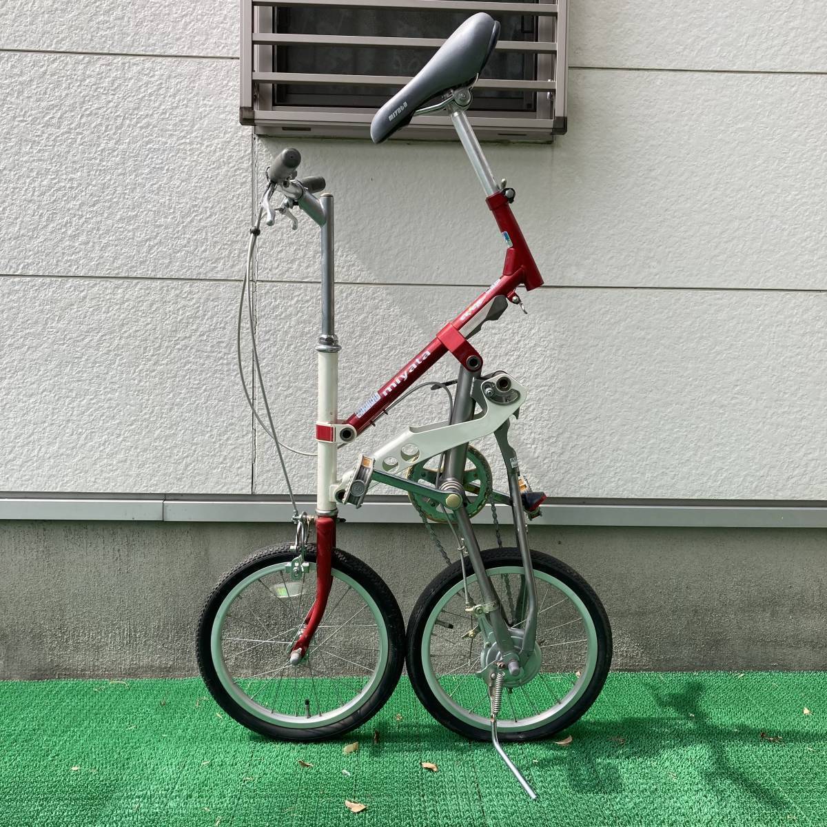 中古】MIYATA FOLIO ミヤタ フォリオ 6段変速 700C 折りたたみ自転車の
