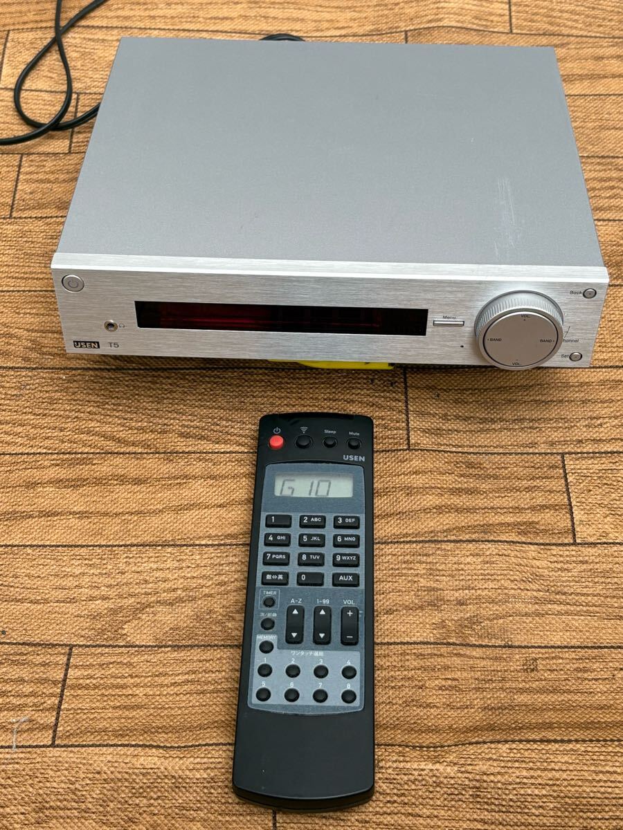 美品 チューナー USEN CS T5 オフィス BGM 店舗 業務用 音楽放送 美品 チューナー USEN CS T5 オフィス BGM 店舗 業務用 音楽放送