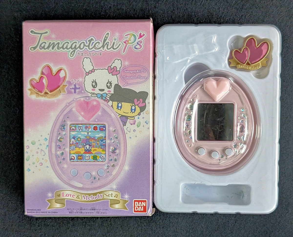 バンダイ たまごっちピース　p's tamagotchi ラブメロ 2025年最新】たまごっちピース ラブメロの人気アイテム - メルカリ