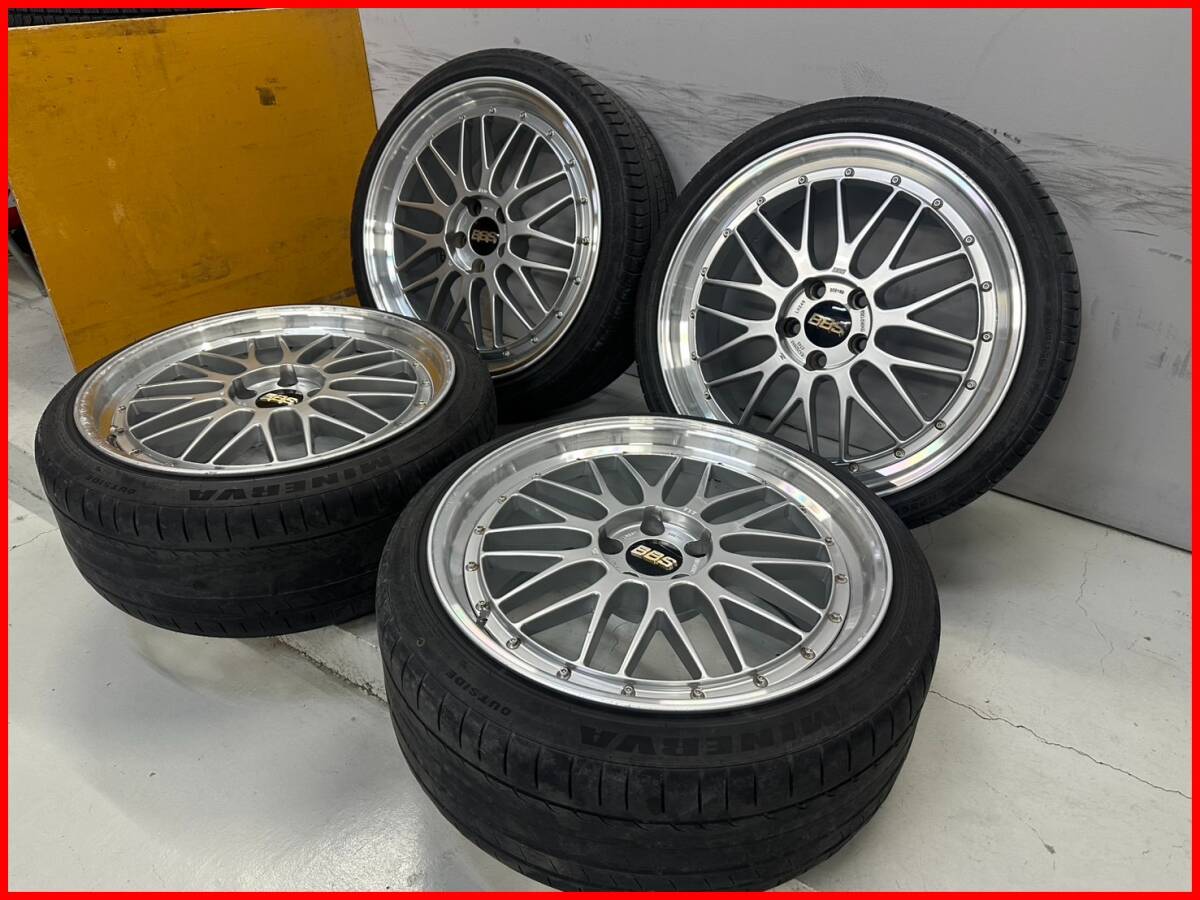 【希少品】TOM's VP-8 トムス 20in 9.5J +35 PCD120 ハブ径60ｍｍ ブリヂストン 245/45R20 レクサス LS MIRAI クラウンセダン 即納可能