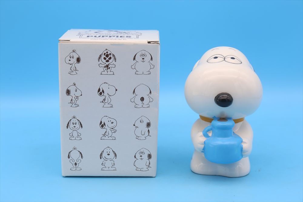スヌーピーのビンテージセラミックプランターPeanuts スヌーピーのビンテージセラミックプランターPeanuts
