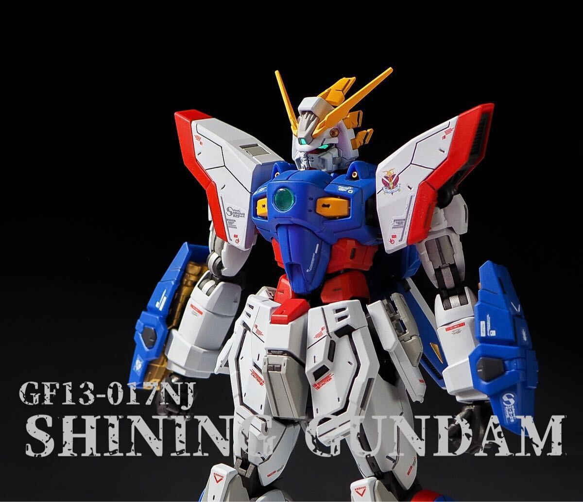 MGシャイニングガンダム塗装改修済完成品 RG 1/144 シャイニングガンダム 改修全塗装済み完成品 | MU-LA
