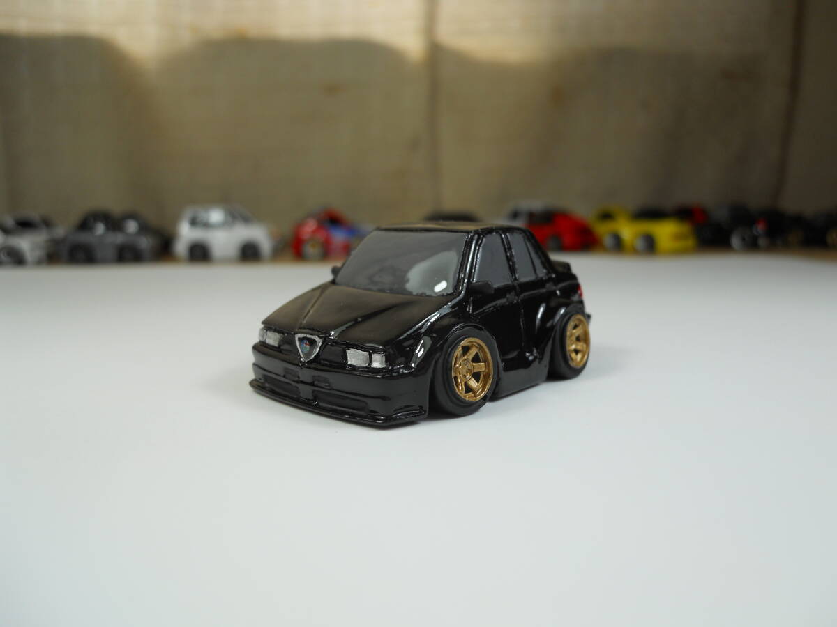 新品】チョロQ カスタム アルファロメオ 155 DTM レッドの落札