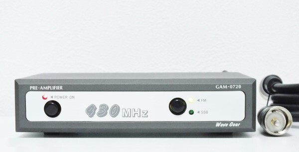 WAVE GEAR GAM-0720 430MHz プリアンプ◇委託品の落札情報詳細
