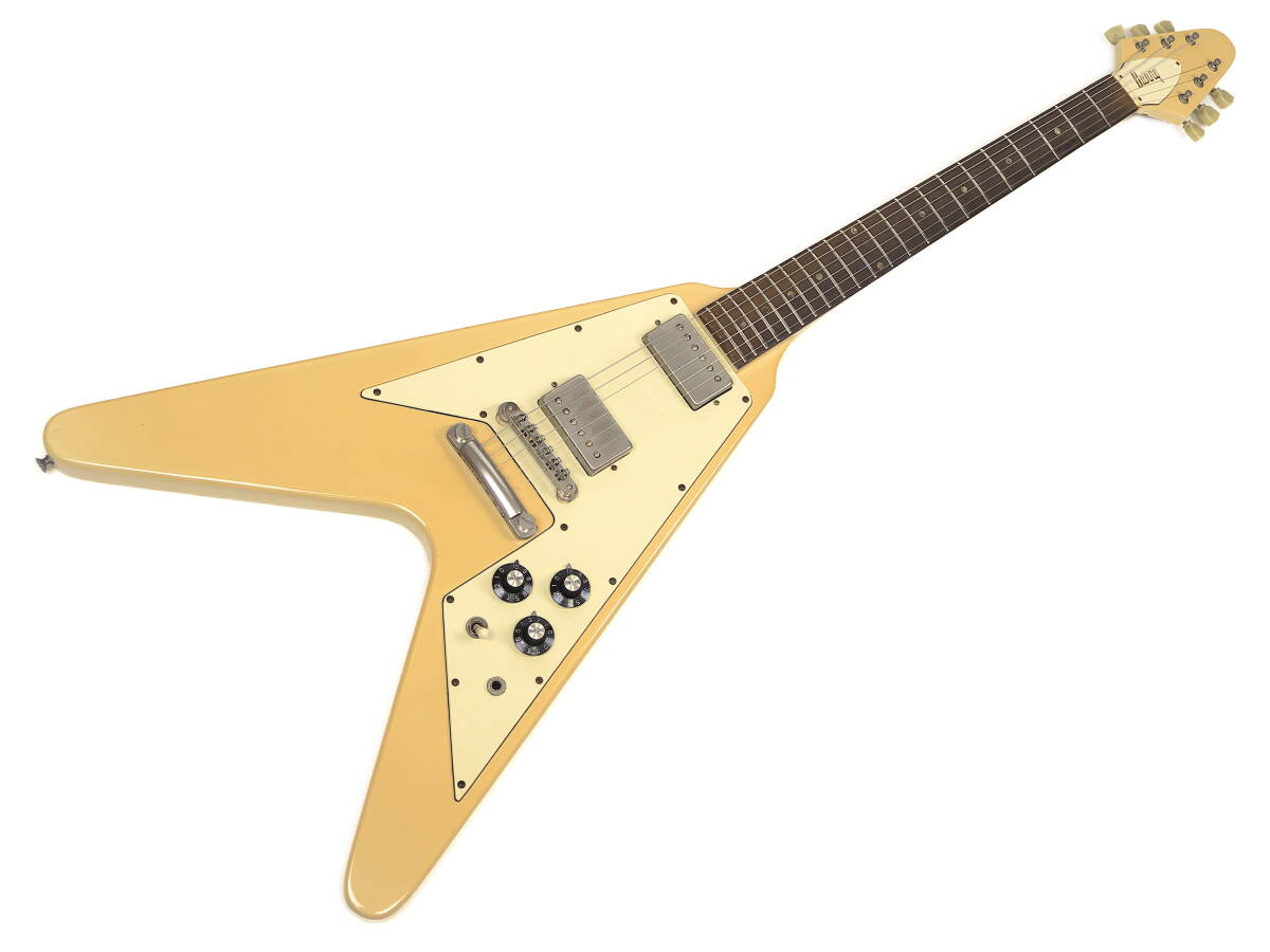 Burny LV-150KK?? 限定kenモデルのアクリルフライングVの落札情報詳細