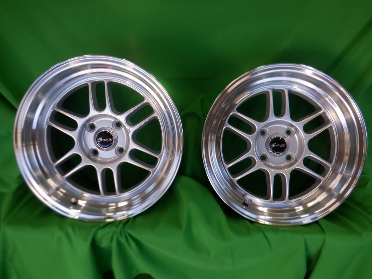 新品】ステルスレーシング 16×7J +40 4H100 165/45R16 N-BOX N-ONE