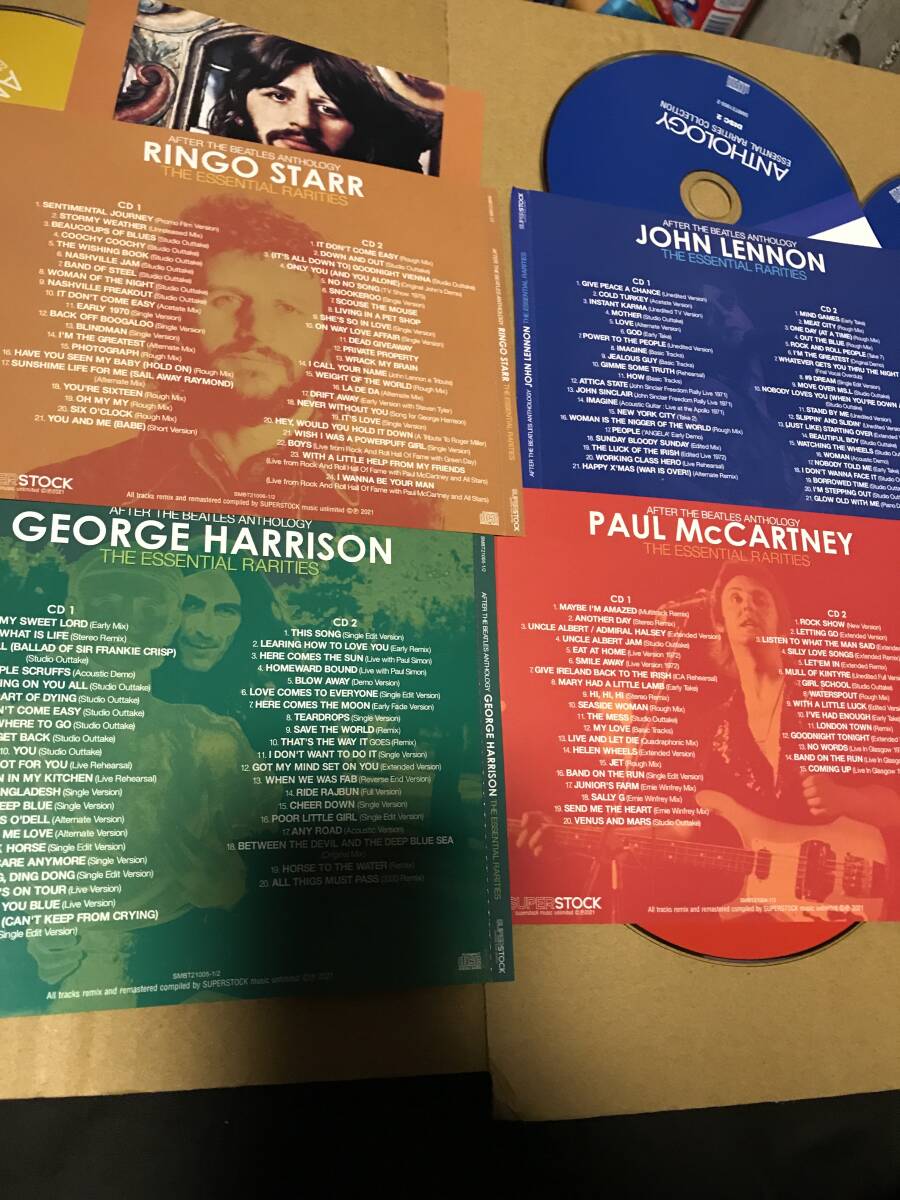 【未使用に近い】ザ・ビートルズ After The Beatles Anthology Essential Rarities ...