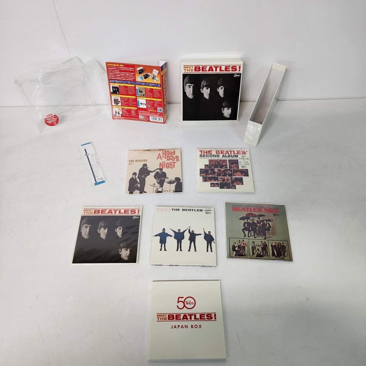 やや傷や汚れあり】【THE BEATLES】ミート・ザ・ビートルズ JAPAN BOX
