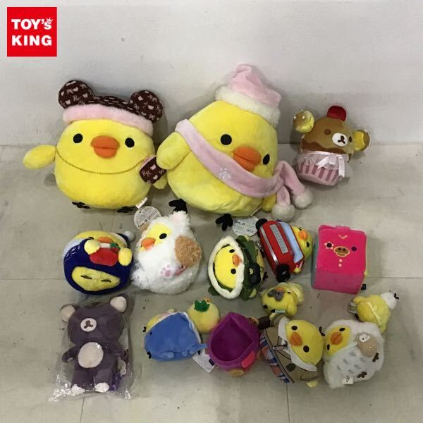 新品】リラックマ キイロイトリ ペンギン あつめてぬいぐるみ