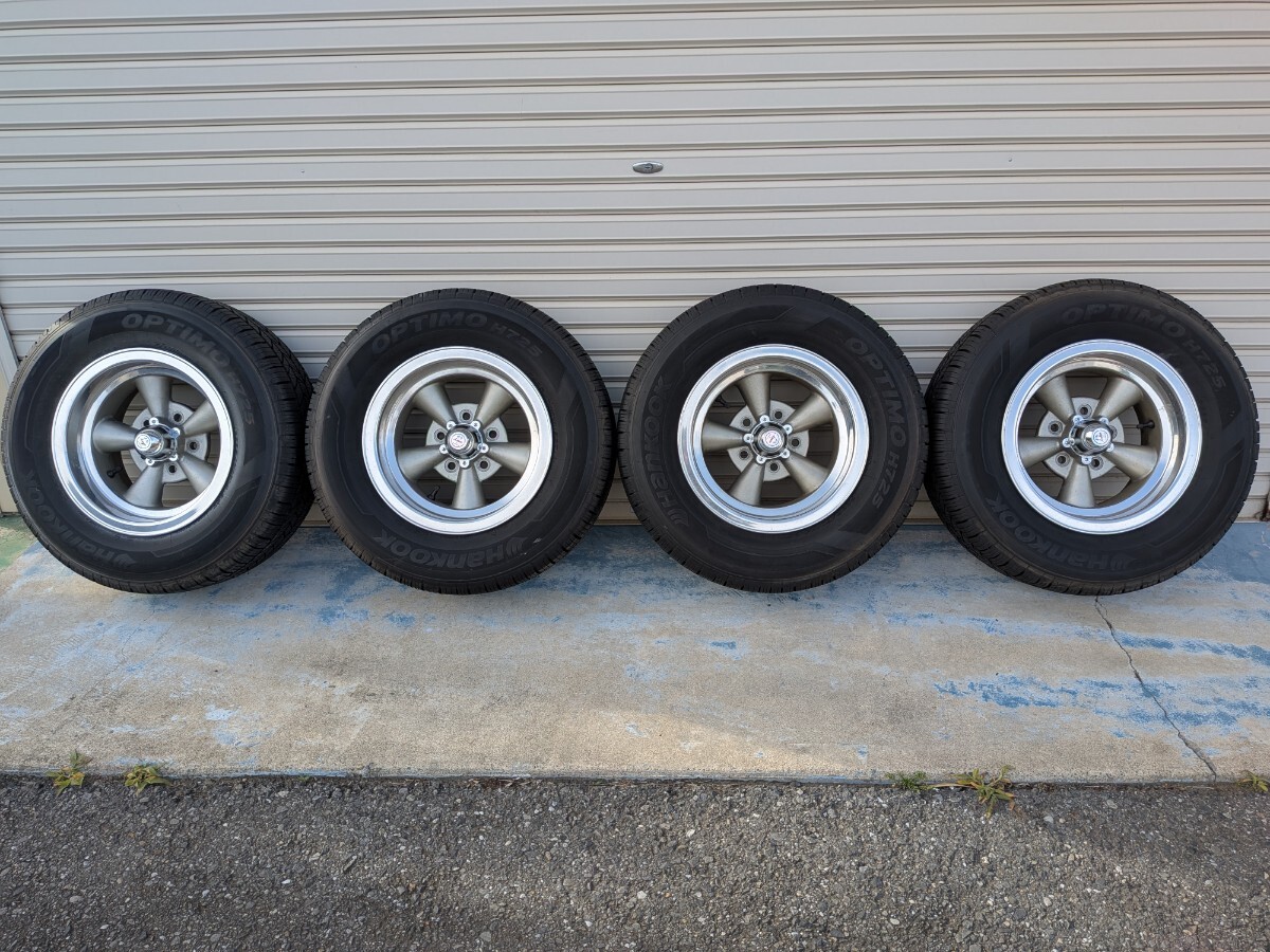 ワタナベ エイトスポーク 14インチ 6J? PCD100 4穴 ホイール1本 165