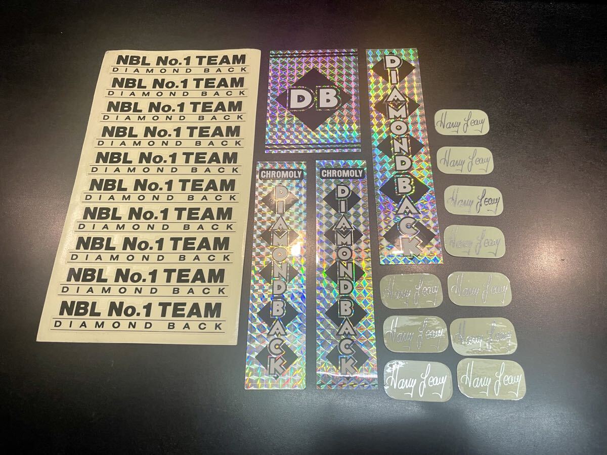 希少!NOSデットストック当時物!DIAMOND BACKデカールSET!OLDBMX ハリーラリーturbo CHROM4130 oakley ELINA SUNTOURの1番目の画像