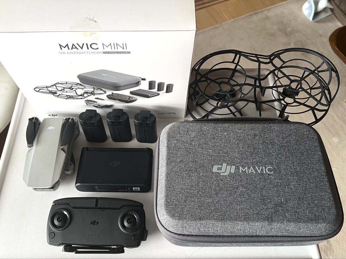 【目立った傷や汚れなし】【中古ドローン】DJI ドローン MAVIC MINI マビックミニ FLY MORE COMBO ULTRA ...