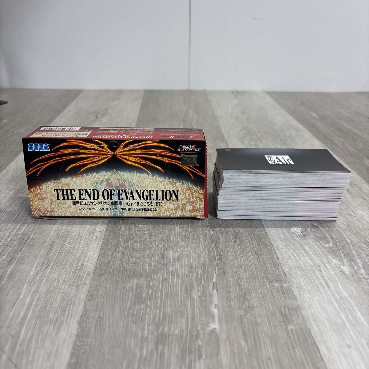 ★12 新世紀エヴァンゲリオン　カードダスマスターズワイド THE END OF EVANGELION 劇場版Air/まごころを、君に トレカ　現状品　の1番目の画像