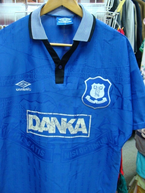 やや傷や汚れあり】アンブロ☆エヴァートンFC 1998-99シーズン