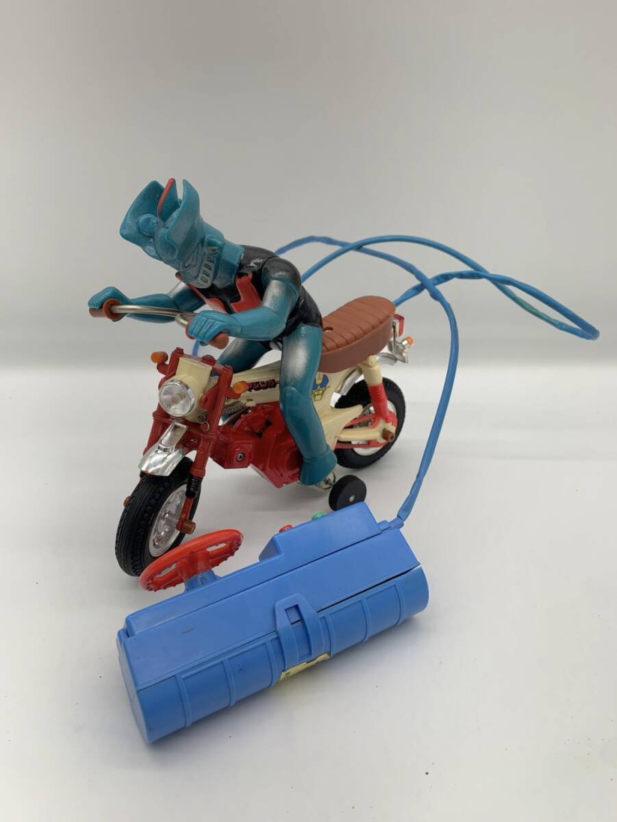 傷や汚れありグリコ おまけ マジンガーZ 兜甲児 カブト号 バイク