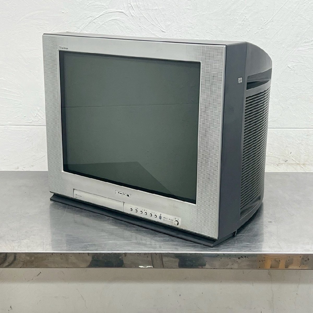 年代物の為ジャンク扱い】△SONY ソニー 14型 平面ブラウン管 テレビ