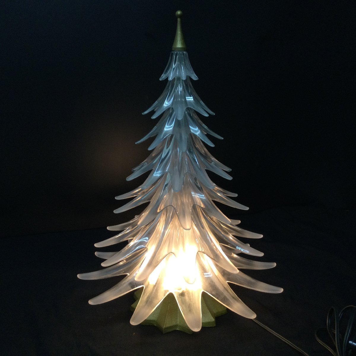 ○○11/17 175934 クリスマスツリー クリスタル HOYA CRYSTAL LIGHT