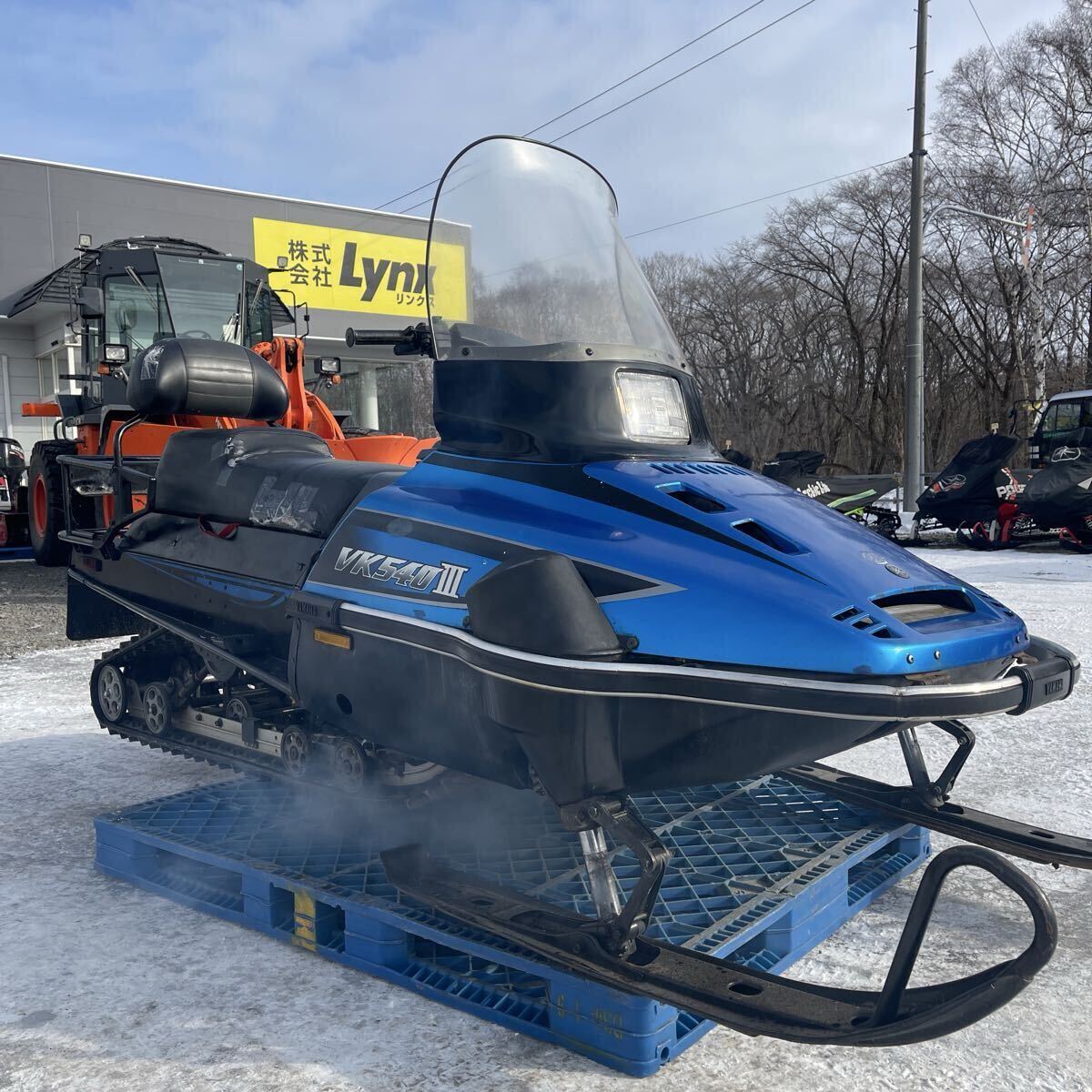 ☆道東発☆ヤマハPZ480-136 動作良好 北海道 スノーモービルの落札情報