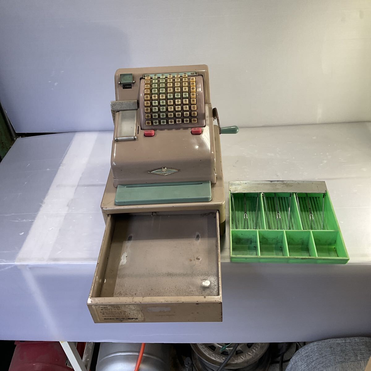 中古】1円日本金銭機械 JCM GOLD レジスター G-223 J 通電確認済 説明