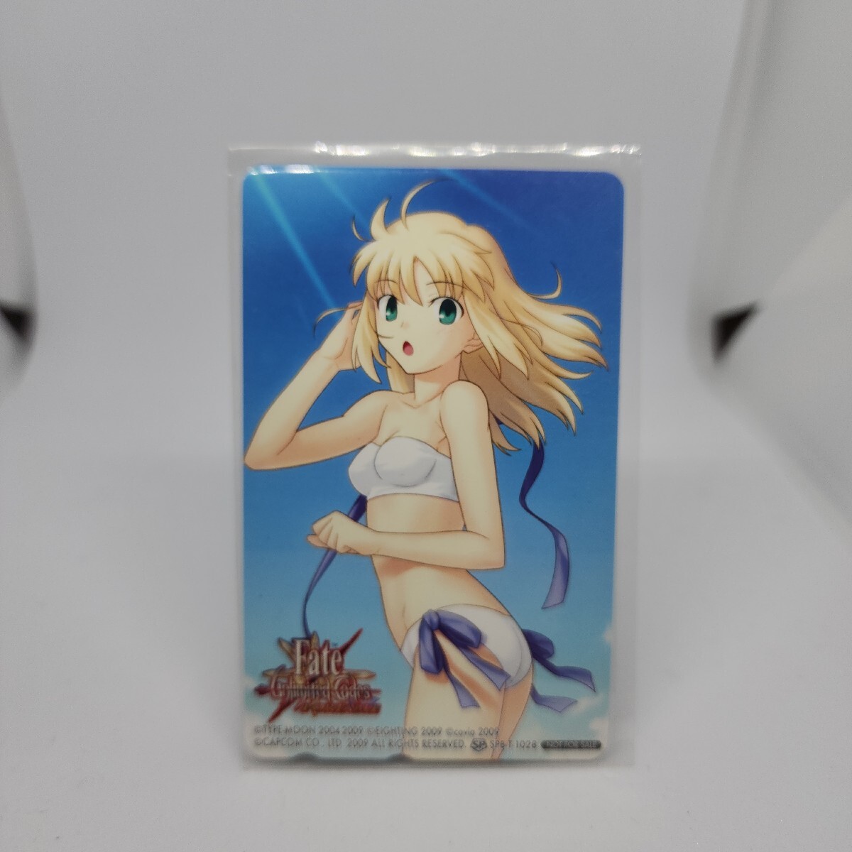 Fate/unlimited codes PORTABLE』 いまじん特典 図書カード セイバー