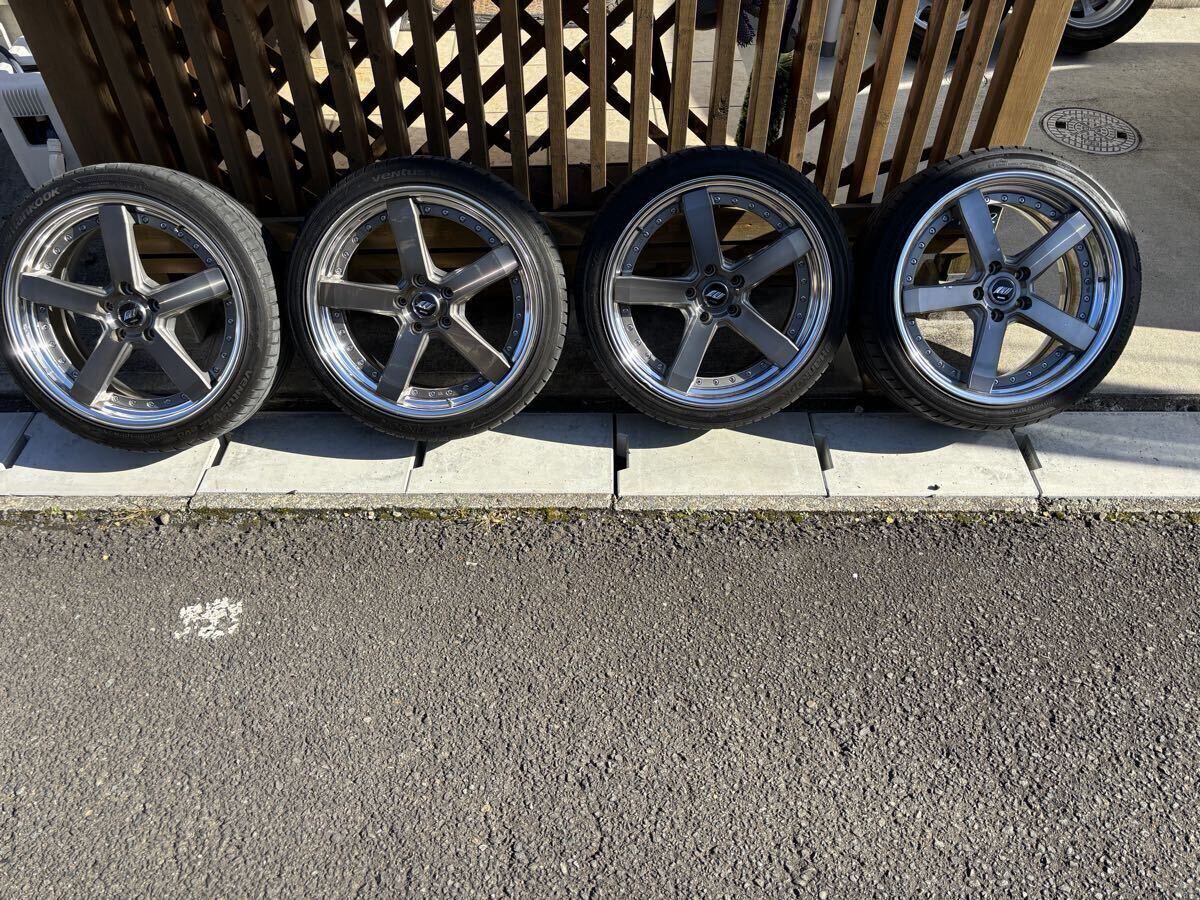 美品 WORK ZEAST ST2 ワーク ジースト 19インチ 9.5Jマイナス10 11.5 